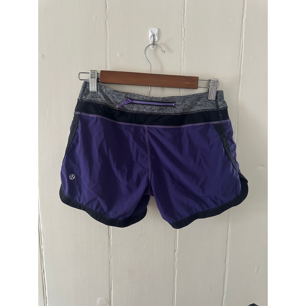 Lululemon Purple Running Shorts Womens Size 4‎ Athletic Shorts